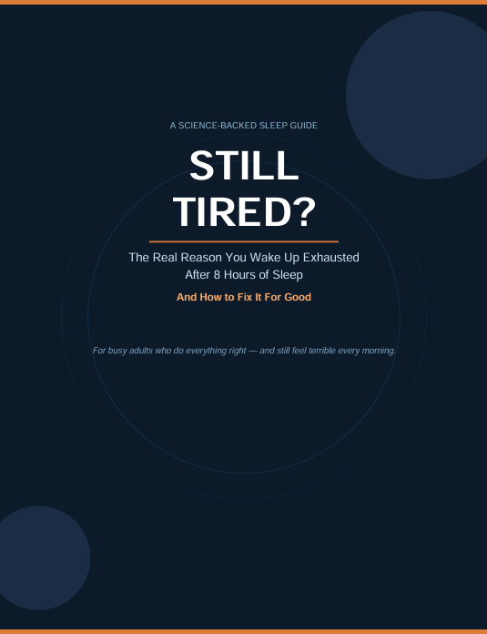 Still Tired? sleep guide cover
